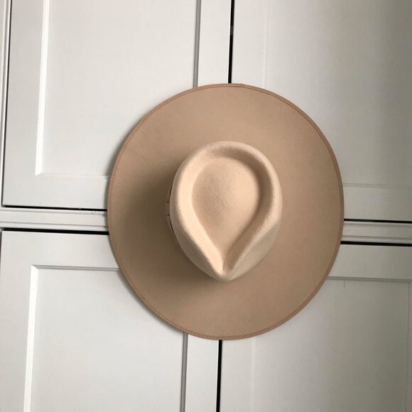 Lack Of Colour Cream Ivory Rancher Small 55cm Wool Wide Brim Sun Protection - Picture 2 of 13